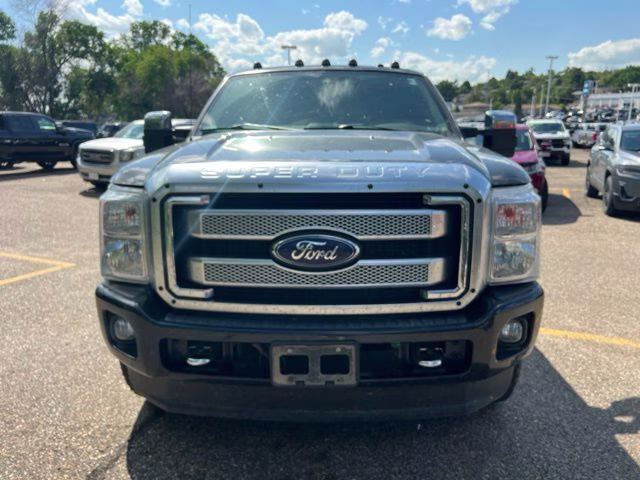 2014 Tuxedo Black Metallic Ford Super Duty F-250 SRW Platinum 4X4 Truck