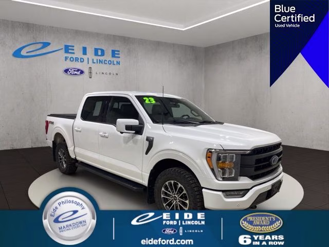 2023 Oxford White Ford F-150 Lariat 4X4 Truck