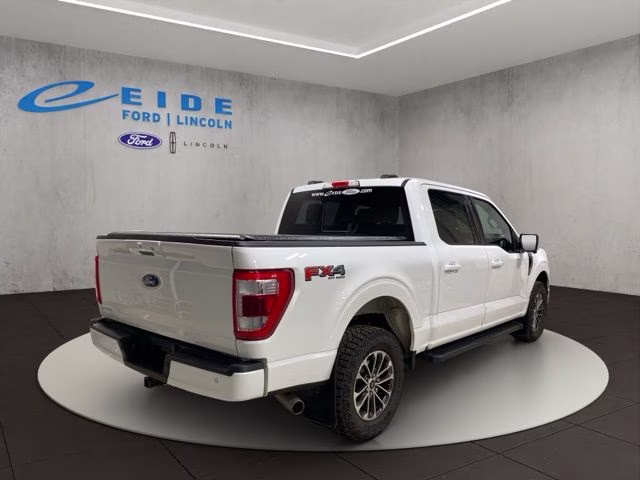 2023 Oxford White Ford F-150 Lariat 4X4 Truck