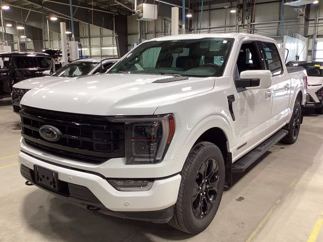 2022 Oxford White Ford F-150 Lariat 4X4 Truck