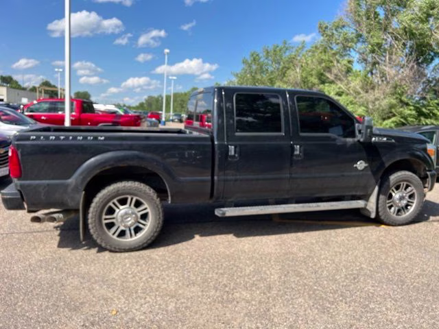 2014 Tuxedo Black Metallic Ford Super Duty F-250 SRW Platinum 4X4 Truck