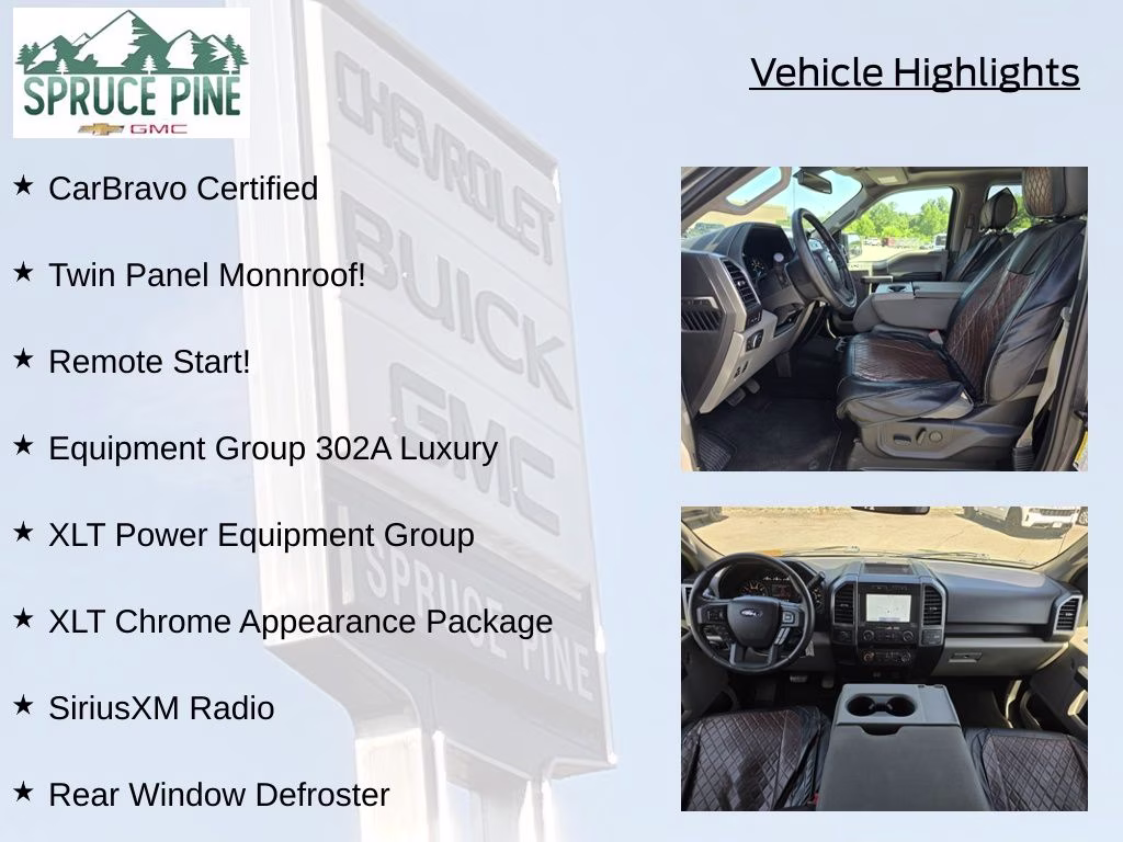 2019 Magnetic Metallic Ford F-150 XLT 4X4 Truck