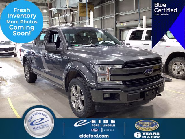2018 Magnetic Metallic Ford F-150 Lariat 4X4 Truck