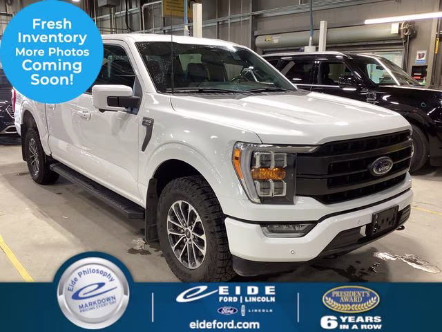 2023 Oxford White Ford F-150 Lariat 4X4 Truck