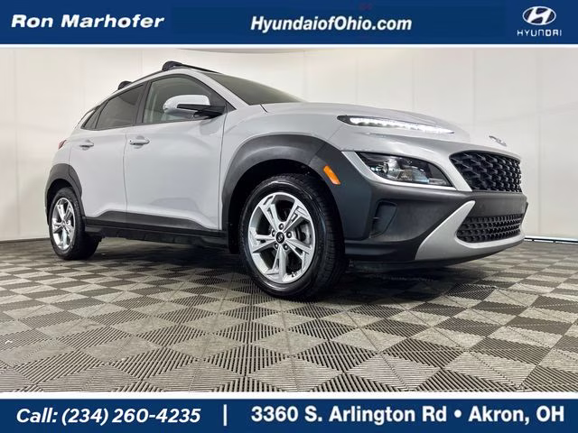 2023 Cyber Silver Hyundai Kona SEL AWD SUV