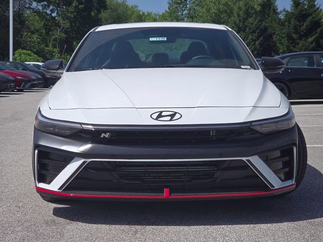 2026 Atlas White Hyundai Elantra N Base FWD Sedan