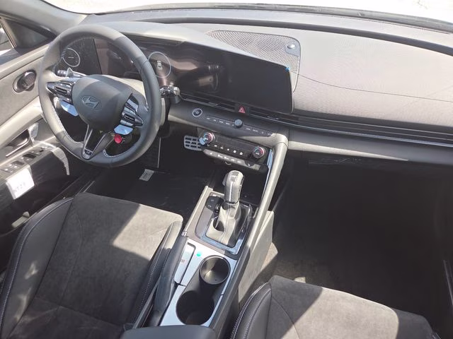 2026 Atlas White Hyundai Elantra N Base FWD Sedan