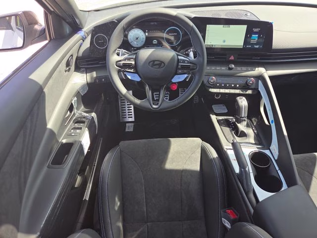 2026 Atlas White Hyundai Elantra N Base FWD Sedan