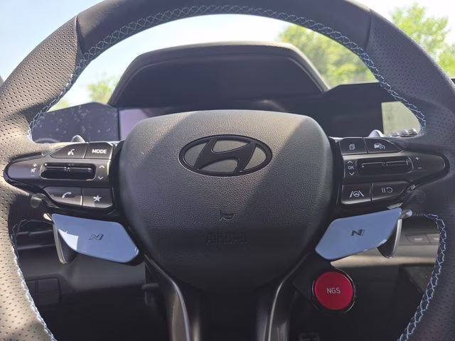 2026 Atlas White Hyundai Elantra N Base FWD Sedan