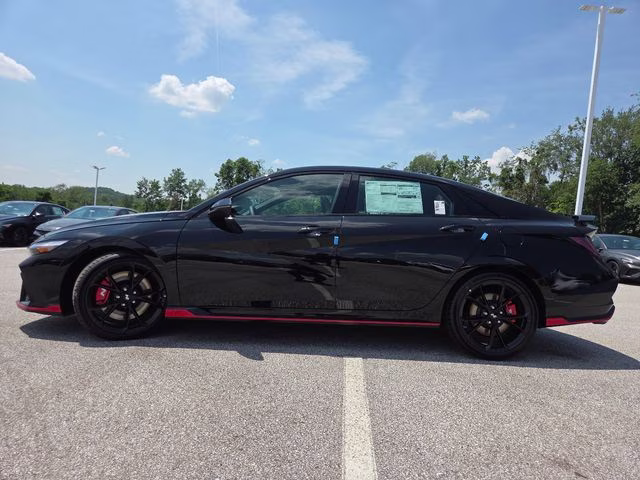 2026 Abyss Black Hyundai Elantra N Base FWD Sedan