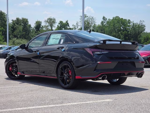 2026 Abyss Black Hyundai Elantra N Base FWD Sedan
