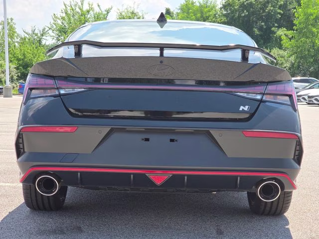 2026 Abyss Black Hyundai Elantra N Base FWD Sedan