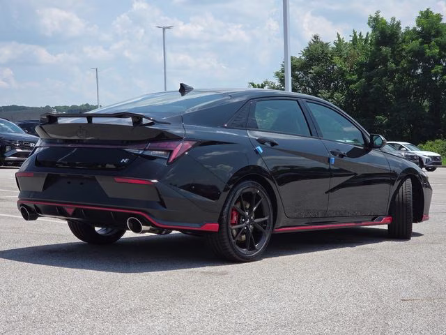 2026 Abyss Black Hyundai Elantra N Base FWD Sedan