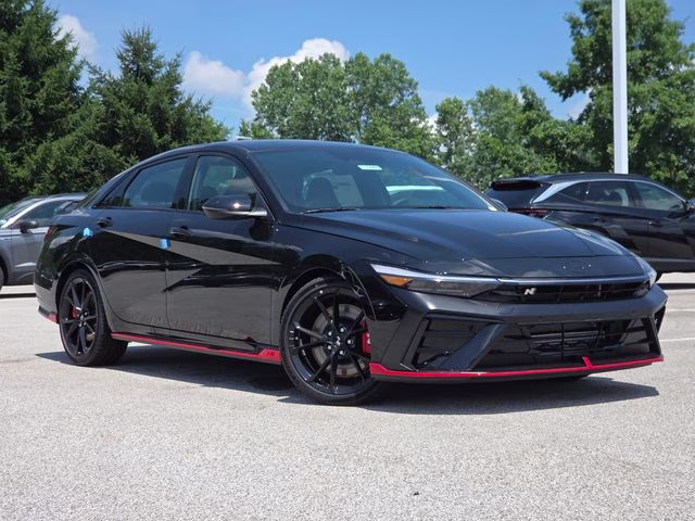 2026 Abyss Black Hyundai Elantra N Base FWD Sedan