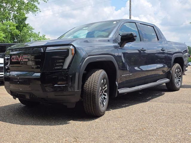 2026 Deep Ocean Metallic GMC Sierra EV Elevation 4X4 Truck