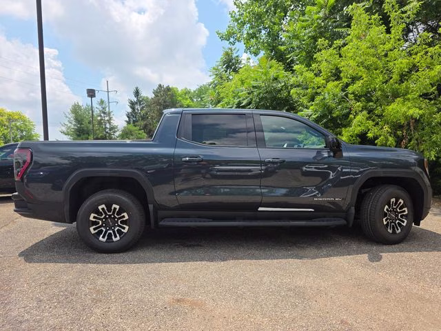 2026 Deep Ocean Metallic GMC Sierra EV Elevation 4X4 Truck