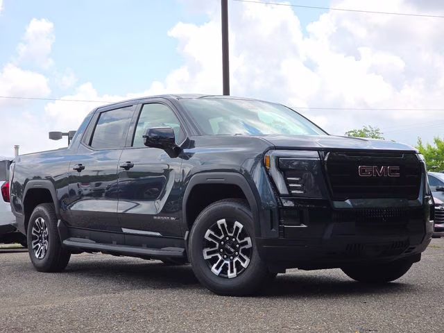 2026 Deep Ocean Metallic GMC Sierra EV Elevation 4X4 Truck