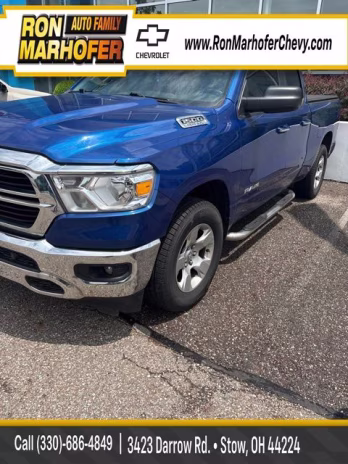 2019 Blue Streak Pearlcoat Ram 1500 Big Horn/Lone Star 4X4 Truck