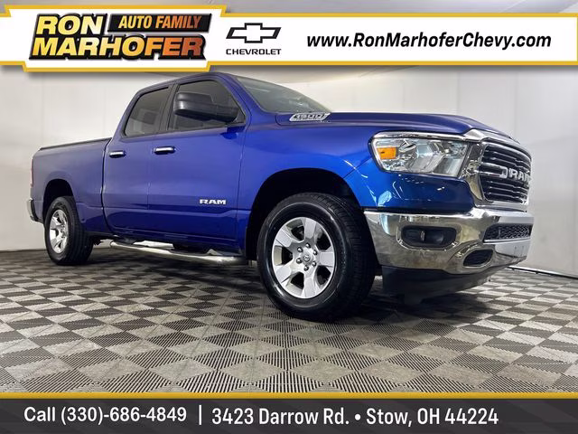 2019 Blue Streak Pearlcoat Ram 1500 Big Horn/Lone Star 4X4 Truck