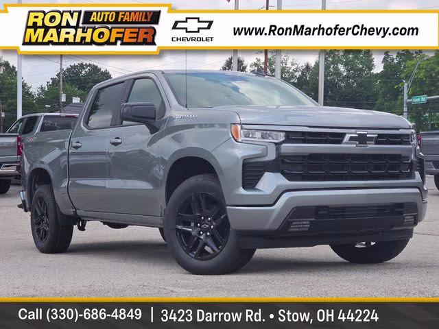 2026 Sterling Gray Metallic Chevrolet Silverado 1500 RST 4X4 Truck