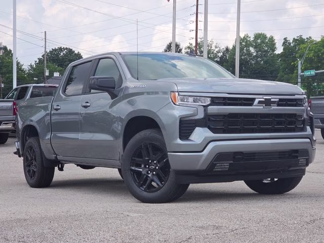 2026 Sterling Gray Metallic Chevrolet Silverado 1500 RST 4X4 Truck