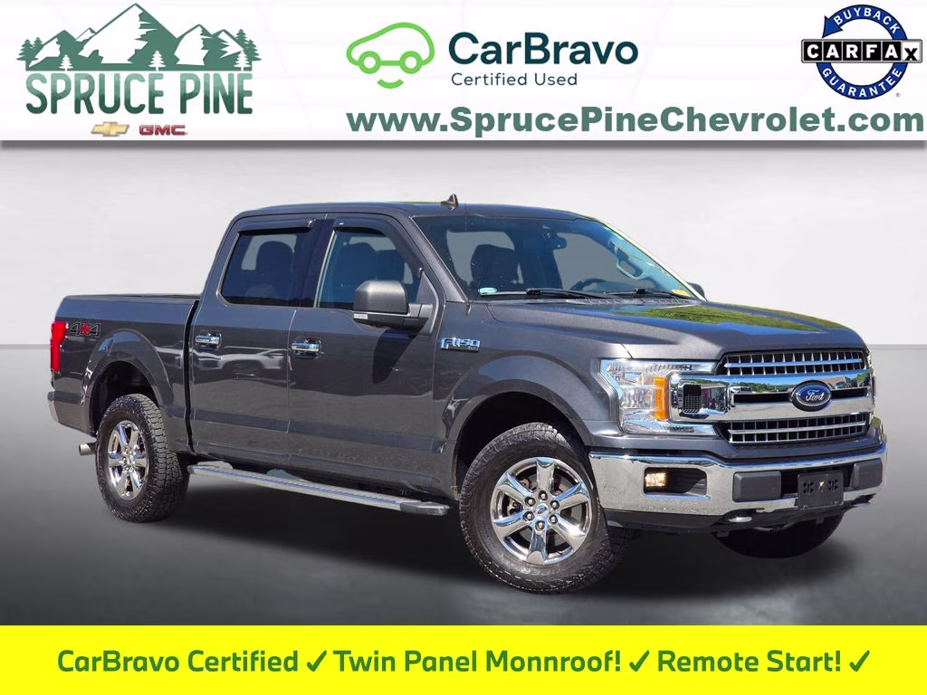 2019 Magnetic Metallic Ford F-150 XLT 4X4 Truck