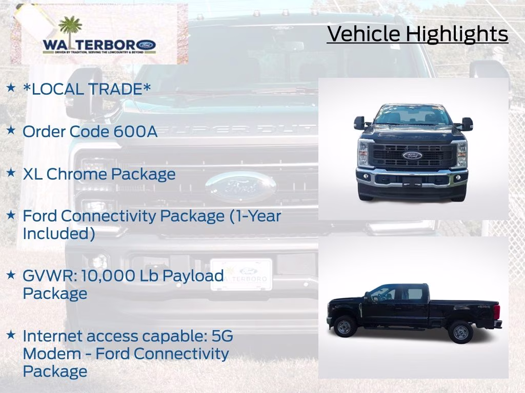 2026 Agate Black Metallic Ford F-250SD XL 4X4 Truck