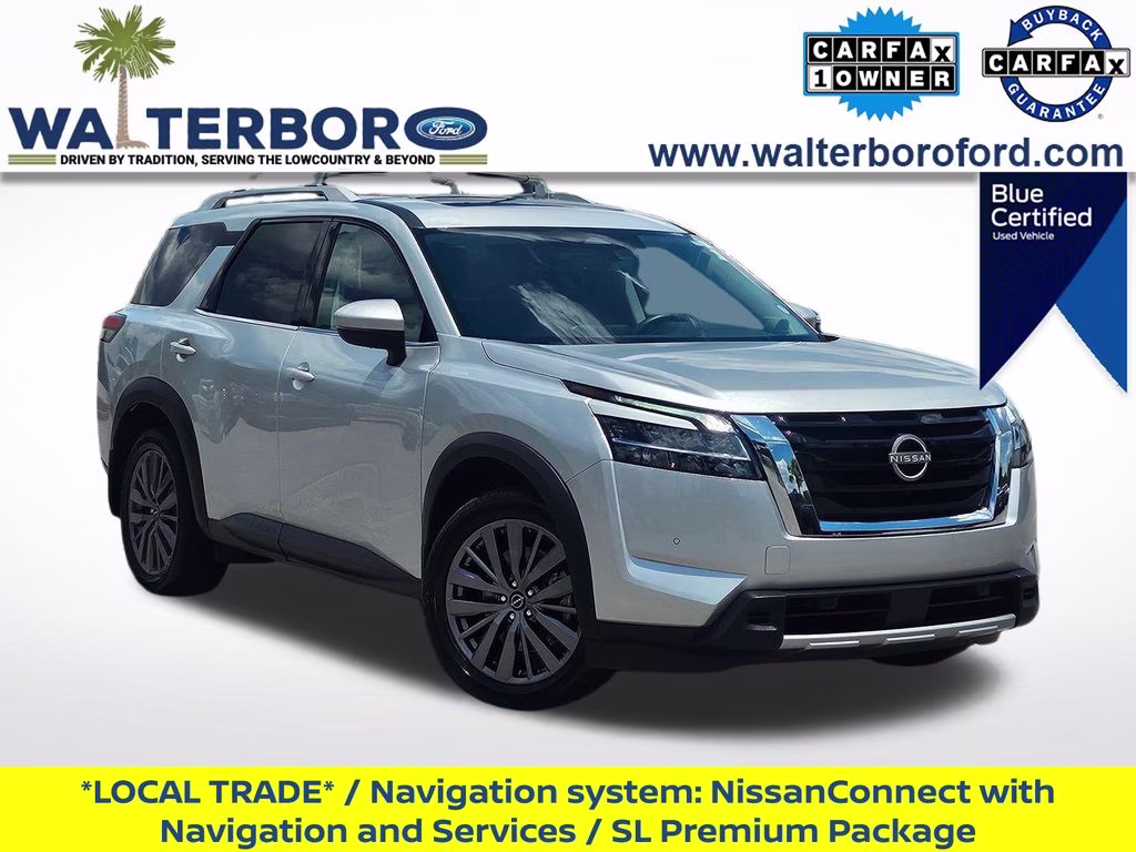 2024 Brilliant Silver Metallic Nissan Pathfinder SL 4X4 SUV