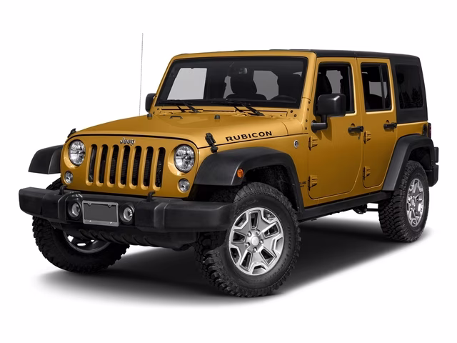2017 Gobi Clearcoat Jeep Wrangler Unlimited Rubicon Recon 4X4 SUV