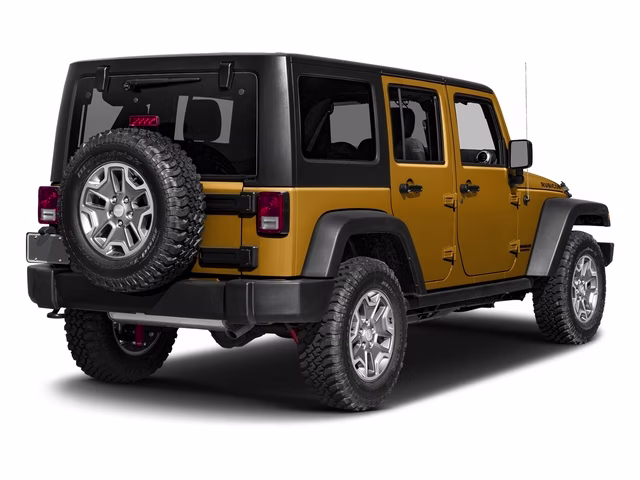 2017 Gobi Clearcoat Jeep Wrangler Unlimited Rubicon Recon 4X4 SUV