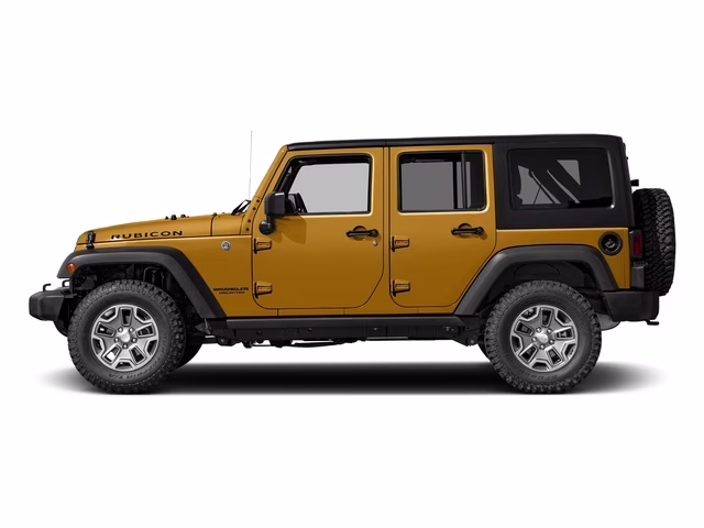 2017 Gobi Clearcoat Jeep Wrangler Unlimited Rubicon Recon 4X4 SUV