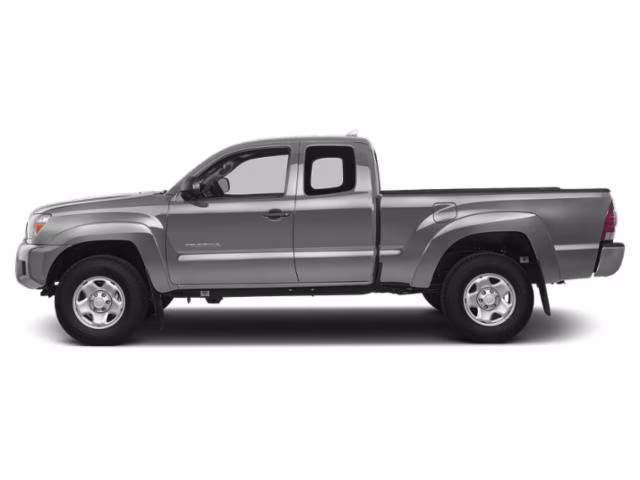 2015 Silver Toyota Tacoma 4X4 Truck