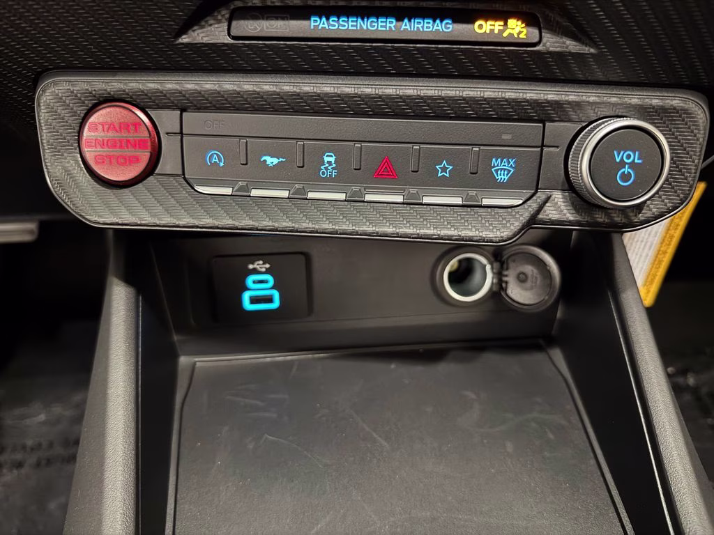 2026 Shadow Black Ford Mustang EcoBoost Premium RWD Coupe