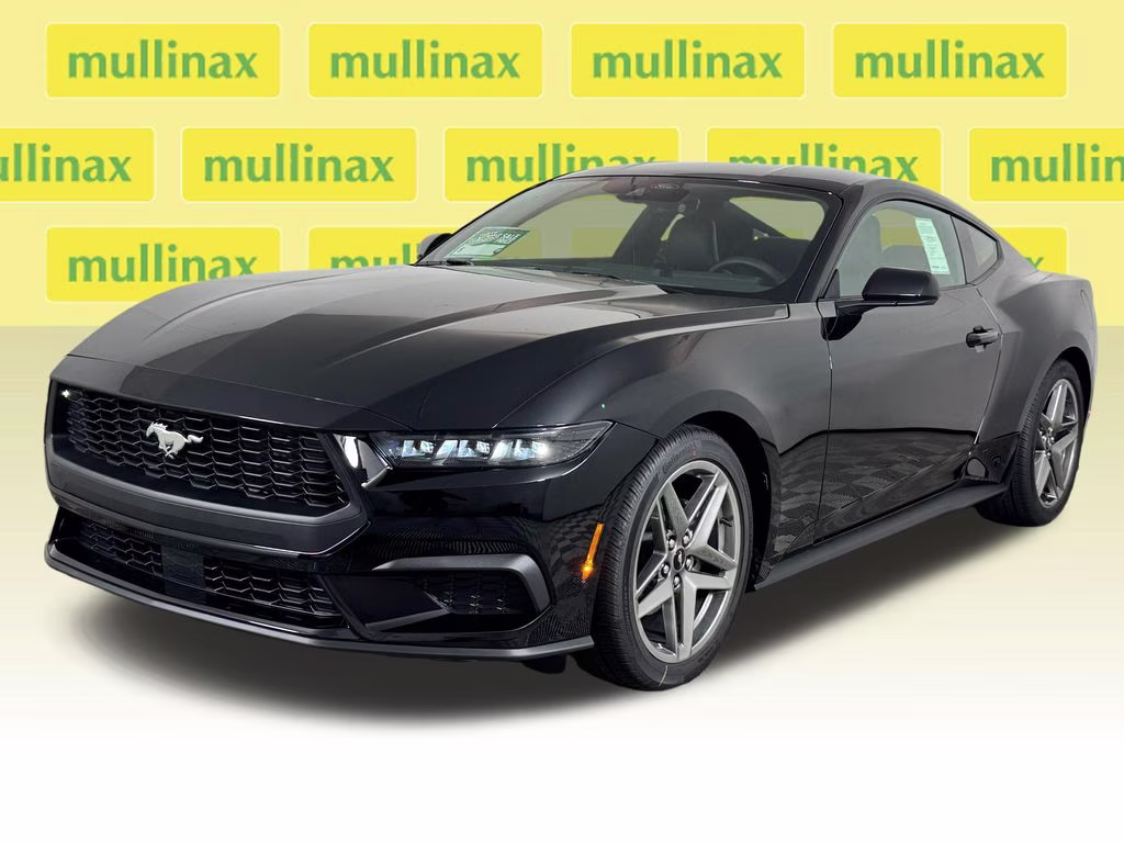 2026 Shadow Black Ford Mustang EcoBoost Premium RWD Coupe