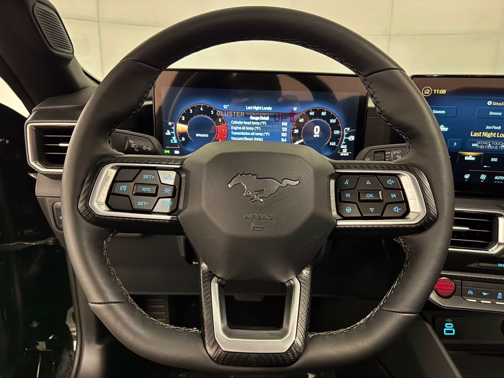 2026 Shadow Black Ford Mustang EcoBoost Premium RWD Coupe