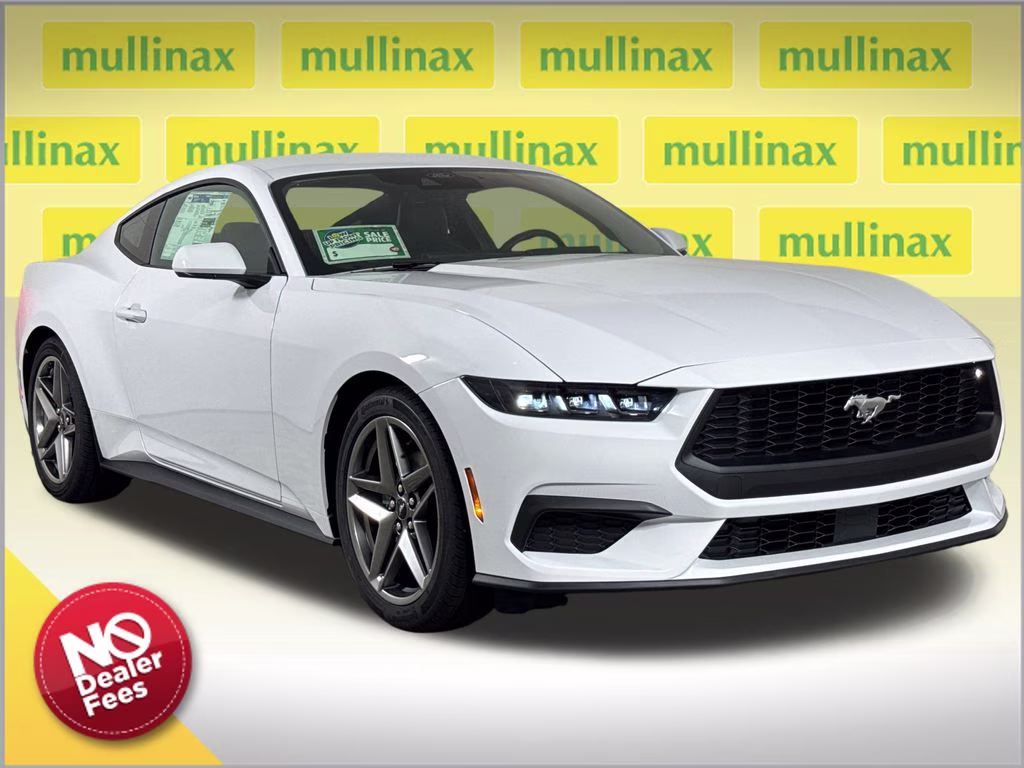 2026 Oxford White Ford Mustang EcoBoost Premium RWD Coupe