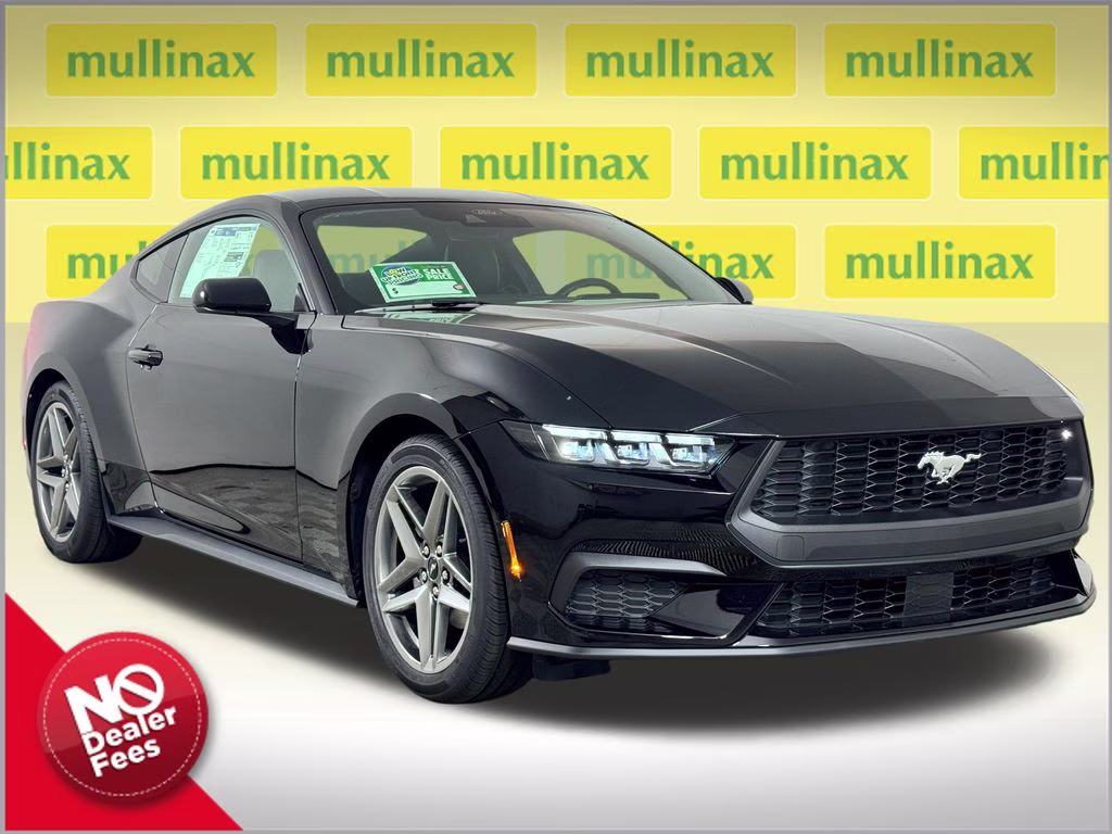 2026 Shadow Black Ford Mustang EcoBoost Premium RWD Coupe