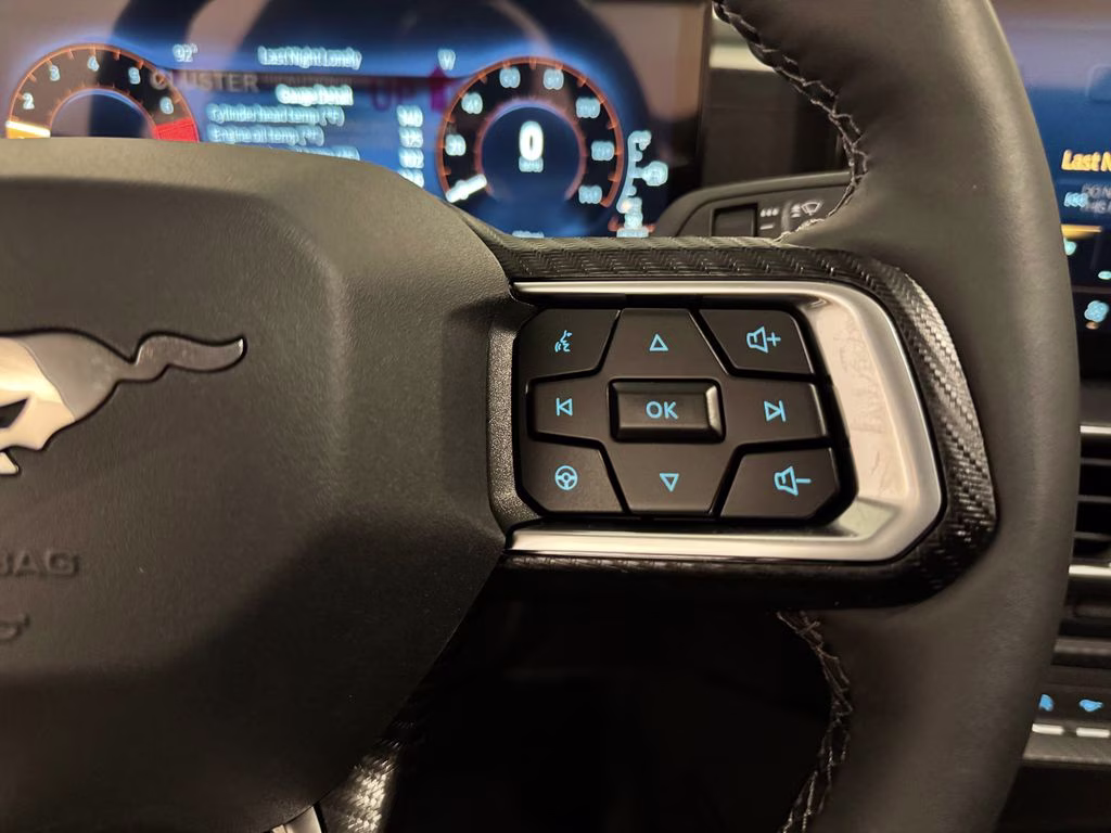 2026 Shadow Black Ford Mustang EcoBoost Premium RWD Coupe