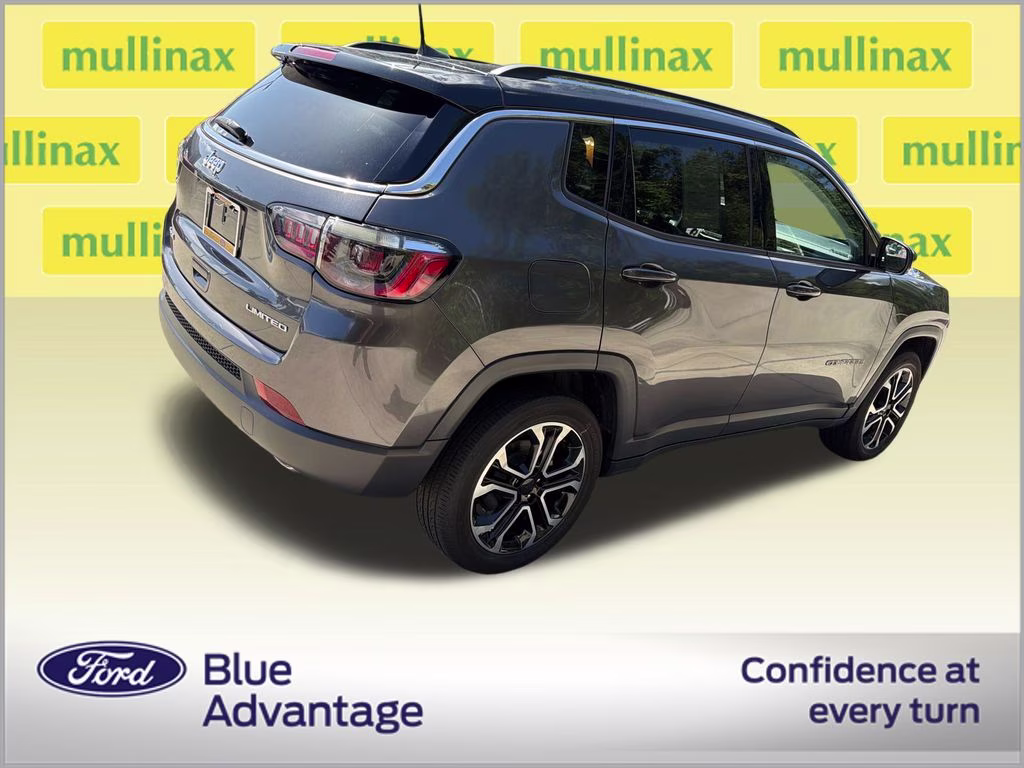 2022 Granite Crystal Metallic Clearcoat Jeep Compass Limited 4X4 SUV