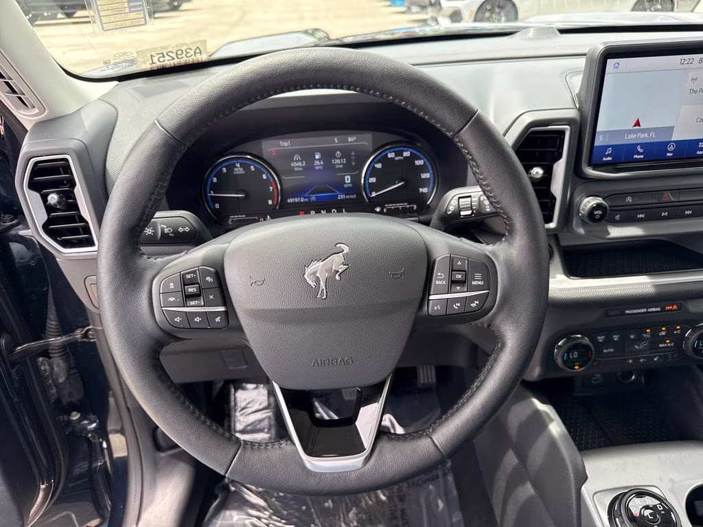 2021 Alto Blue Metallic Tinted Clearcoat Ford Bronco Sport Outer Banks 4X4 SUV