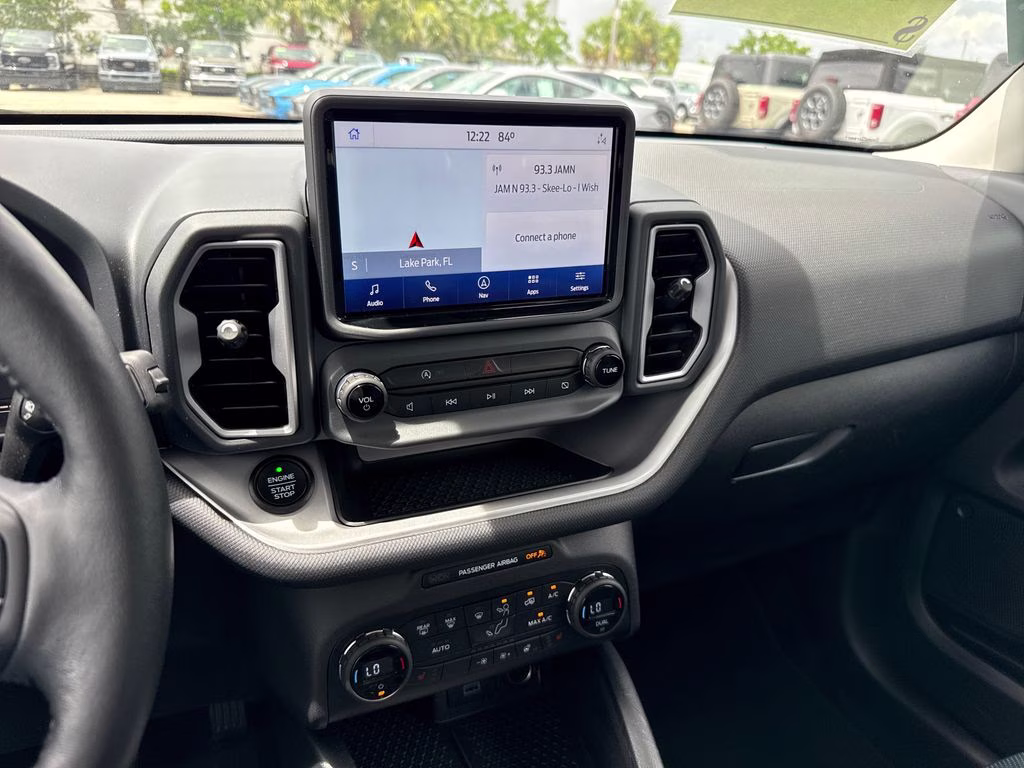 2021 Alto Blue Metallic Tinted Clearcoat Ford Bronco Sport Outer Banks 4X4 SUV