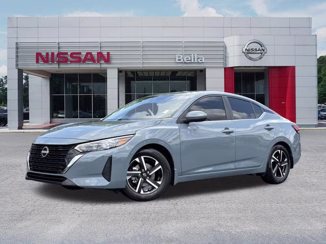 2025 Atlantic Gray Metallic Nissan Sentra SV FWD Sedan