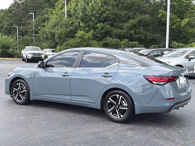 2025 Atlantic Gray Metallic Nissan Sentra SV FWD Sedan