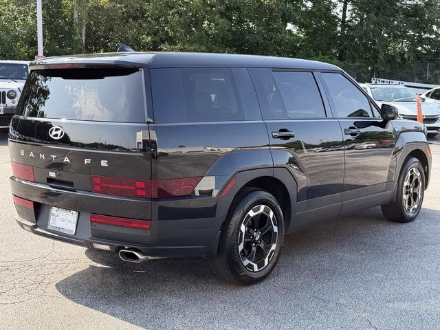 2025 Phantom Black Hyundai Santa Fe SE FWD SUV
