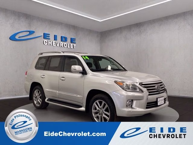 2014 Silver Lining Metallic Lexus LX 570 4X4 SUV