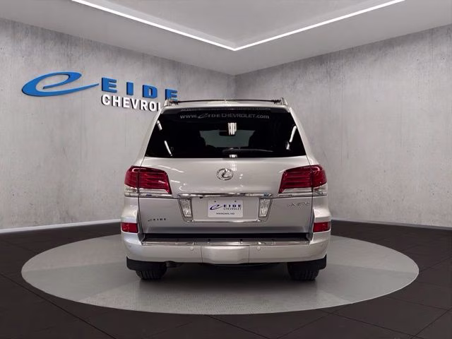 2014 Silver Lining Metallic Lexus LX 570 4X4 SUV
