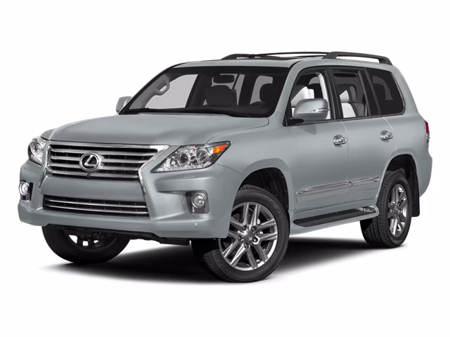 2014 Silver Lexus LX 570 4X4 SUV