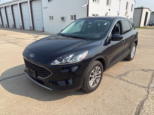 2021 Blue Ford Escape SE AWD SUV