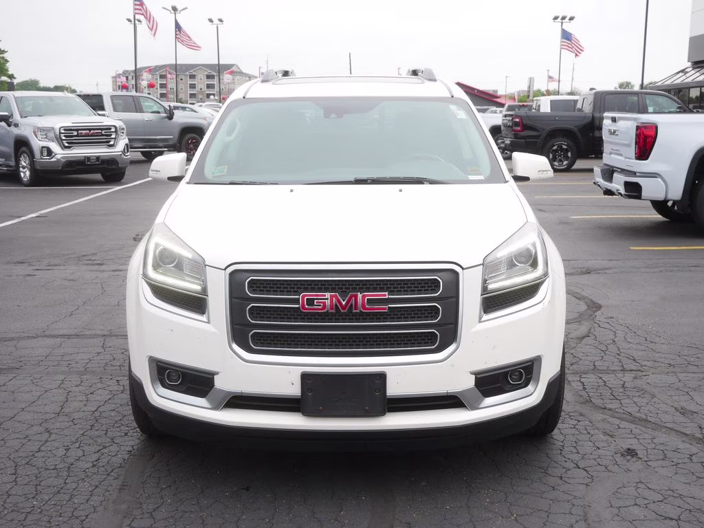 2015 Summit White GMC Acadia SLT-2 AWD SUV
