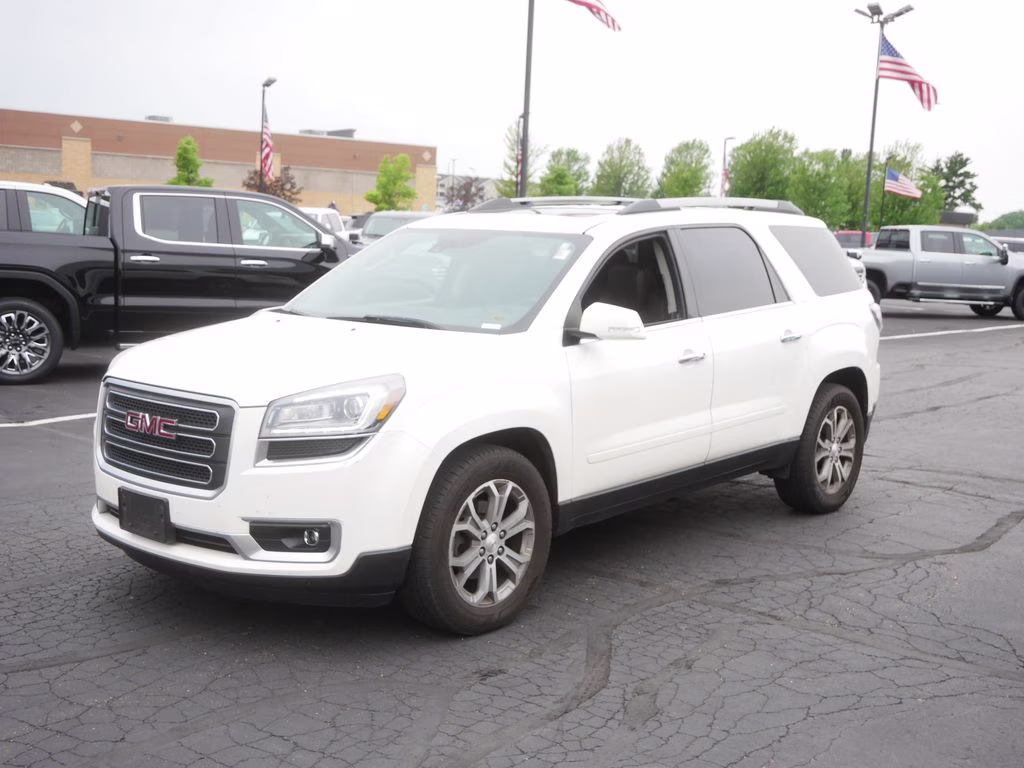 2015 Summit White GMC Acadia SLT-2 AWD SUV